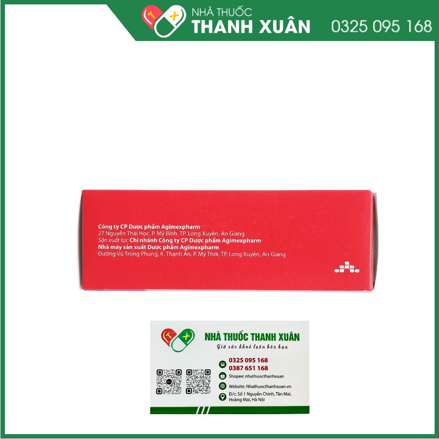 Agdicerin 50 trị thoái hóa khớp tác dụng chậm